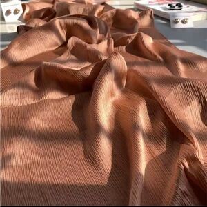 Elegant Chiffon Crinkle Shawl